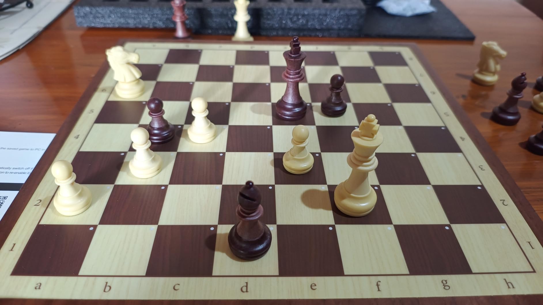 Chessnut Air Electronic Chess Board with AI - Handcrafted Wooden Board, LED Indicators, Adaptive Difficulty, Full Piece Recognition - Play Online on Major Chess Platforms customer photo 4