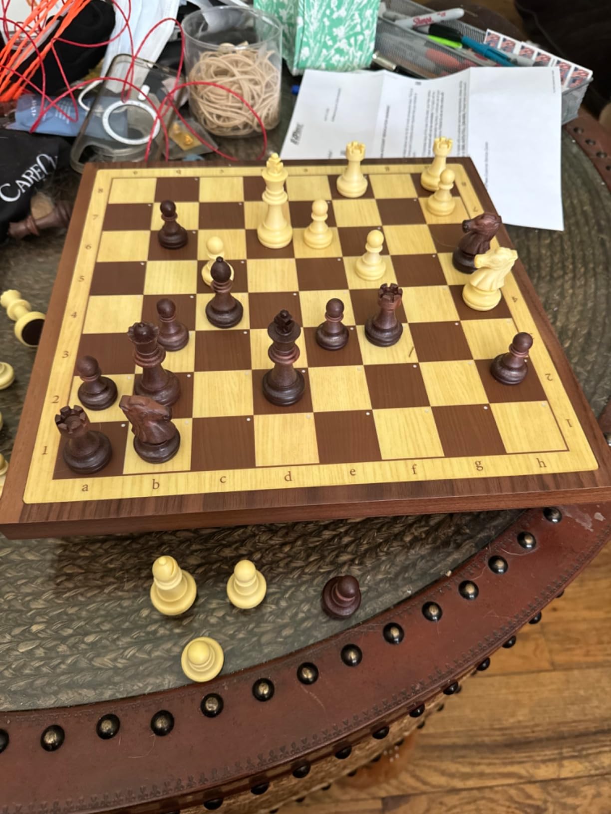 Chessnut Air Electronic Chess Board with AI - Handcrafted Wooden Board, LED Indicators, Adaptive Difficulty, Full Piece Recognition - Play Online on Major Chess Platforms customer photo 9