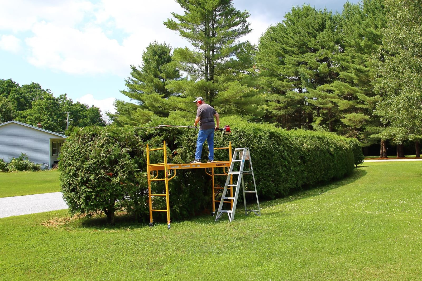 Metaltech Multipurpose 6 ft. Baker-Style Scaffold - 1,000-Lb. Capacity, Steel, Model# I-CISC customer photo 2