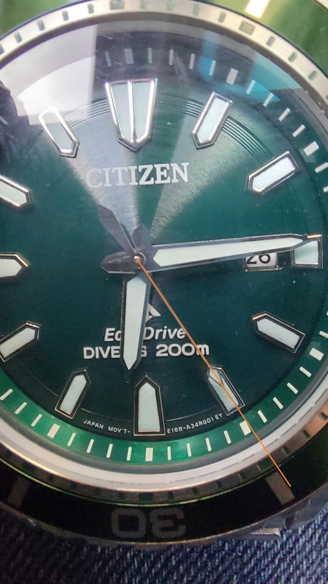Citizen Men's Promaster Sea Eco-Drive Stainless Steel Watch, 3-Hand Date, ISO Compliant customer photo 1