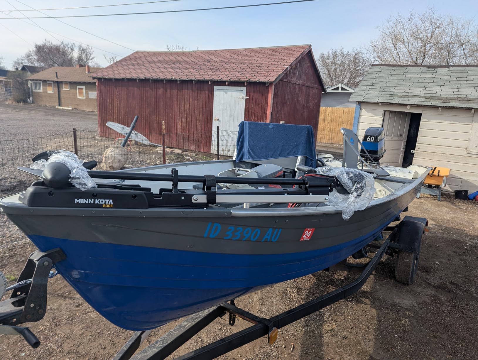 Minn Kota Edge Bow-Mount Electric Trolling Motor with Hand/Tiller Control - 45 Lb. Thrust, 45 In. Shaft, Freshwater customer photo 2