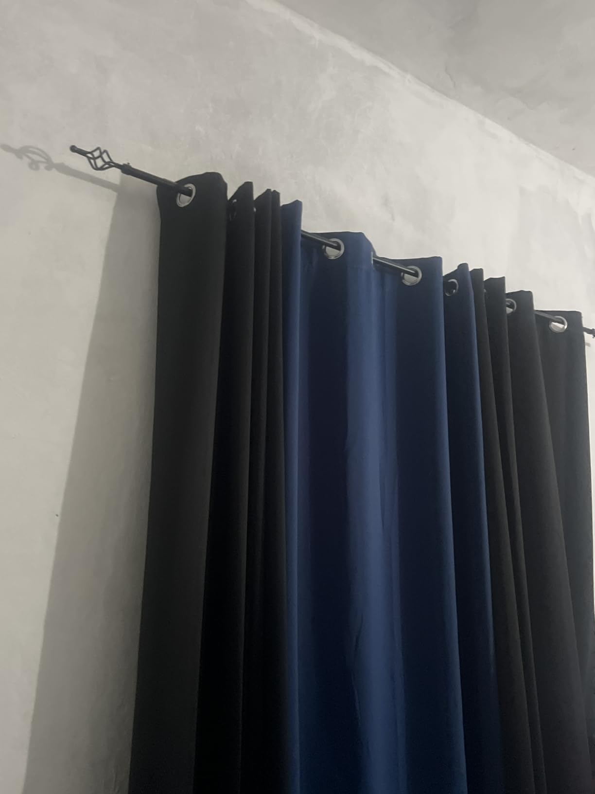 Joydeco Blackout Curtains 108 Inch Long 2 Panels, Long Black Out Curtains for Bedroom with Grommets, Thermal Insulated, Room Darkening & Noise Reducing Drapes for Living Room Windows, 52