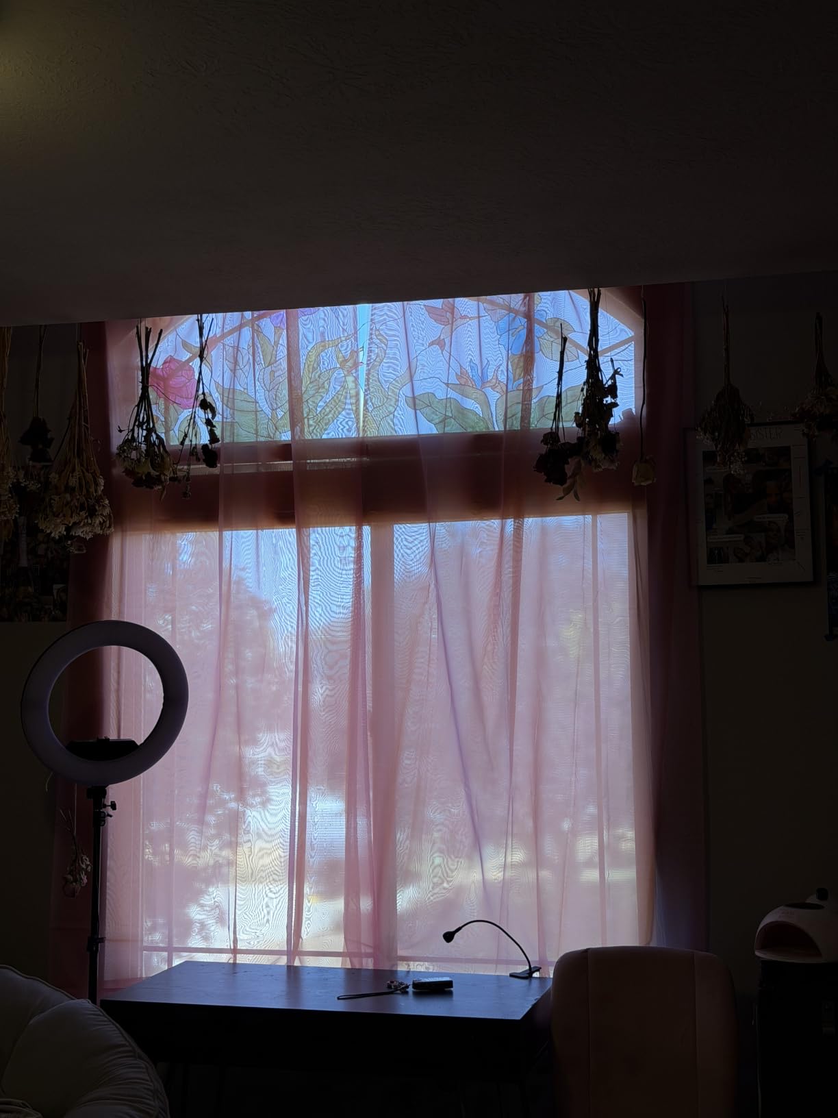 OWENIE White Sheer Curtains 84 inches Long 2 Panels Set, Sheer White Curtains for Living Room/Bedroom, Rod Pocket Voile Sheer Panel Drapes, 2pcs, Each 42