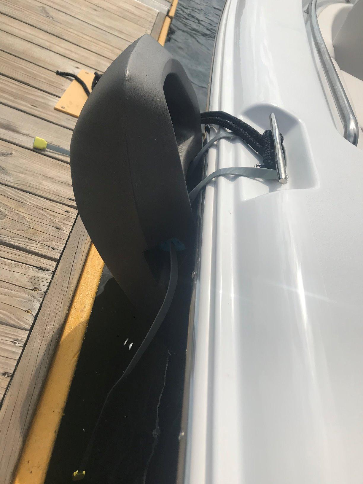 MISSION Boat Gear Sentry Boat Fenders 2 Pack - Heavy Duty Flat Hull-Hugging Boat Bumpers for Safe Boat Protection customer photo 2