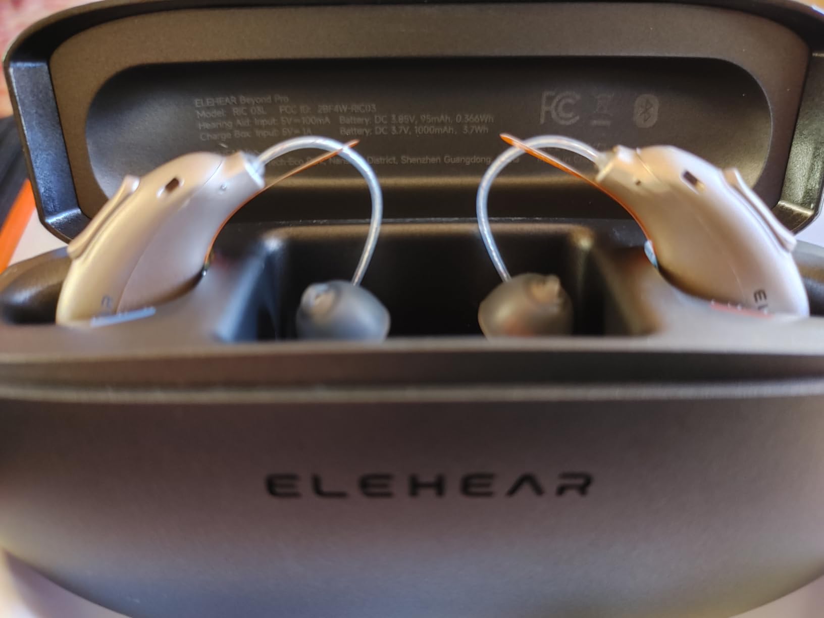 ELEHEAR-Beyond Pro Bluetooth Hearing Aids for Seniors, 30% Clearer Speech | OTC Hearing Aids, Premium Sound Algorithm with VocClear 2.0, Bluetooth 5.3 & Smart App, Fast Charge, Real-Time AI Translation customer photo 1